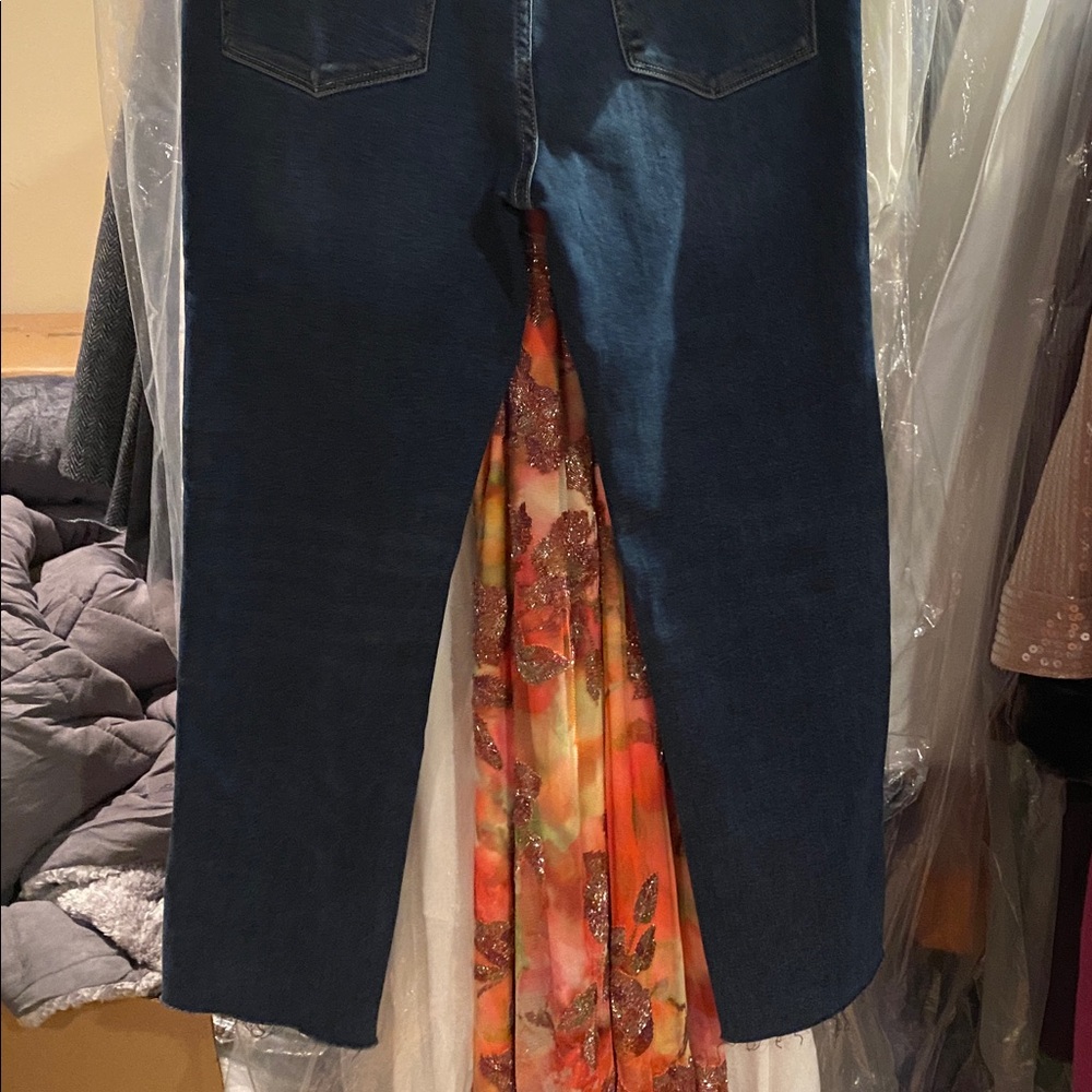 NET DL1961 Dark Blue Denim high rise price lowest no offers - Picture 6 of 11